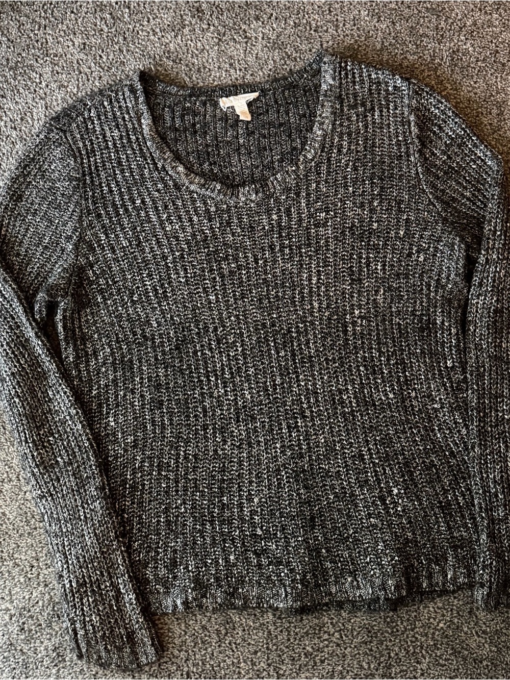 Eileen Fisher Charcoal Sweater